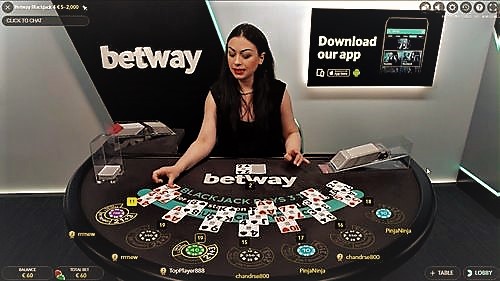 Betway Live Dealer Tables